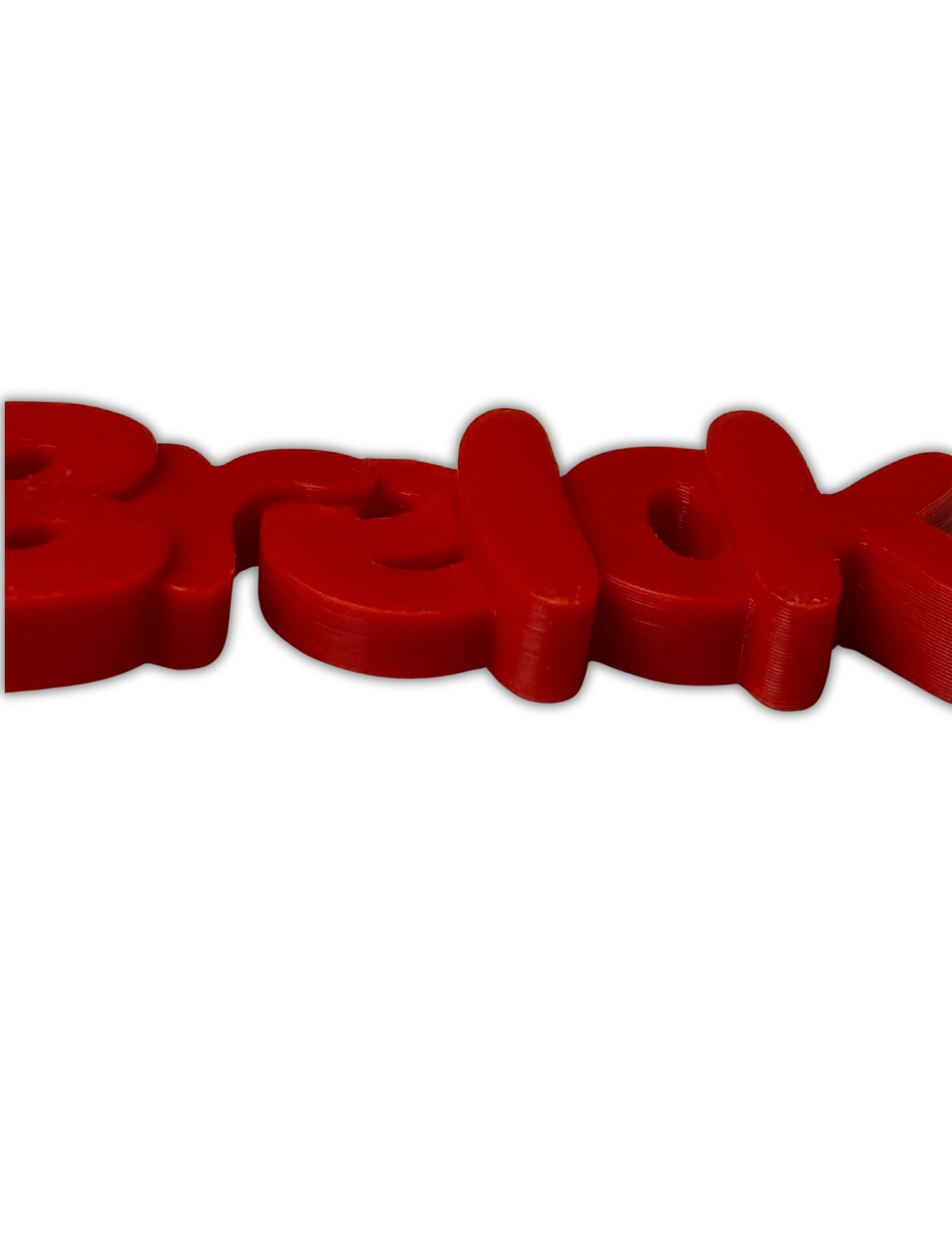 brelok z własnym tekstem