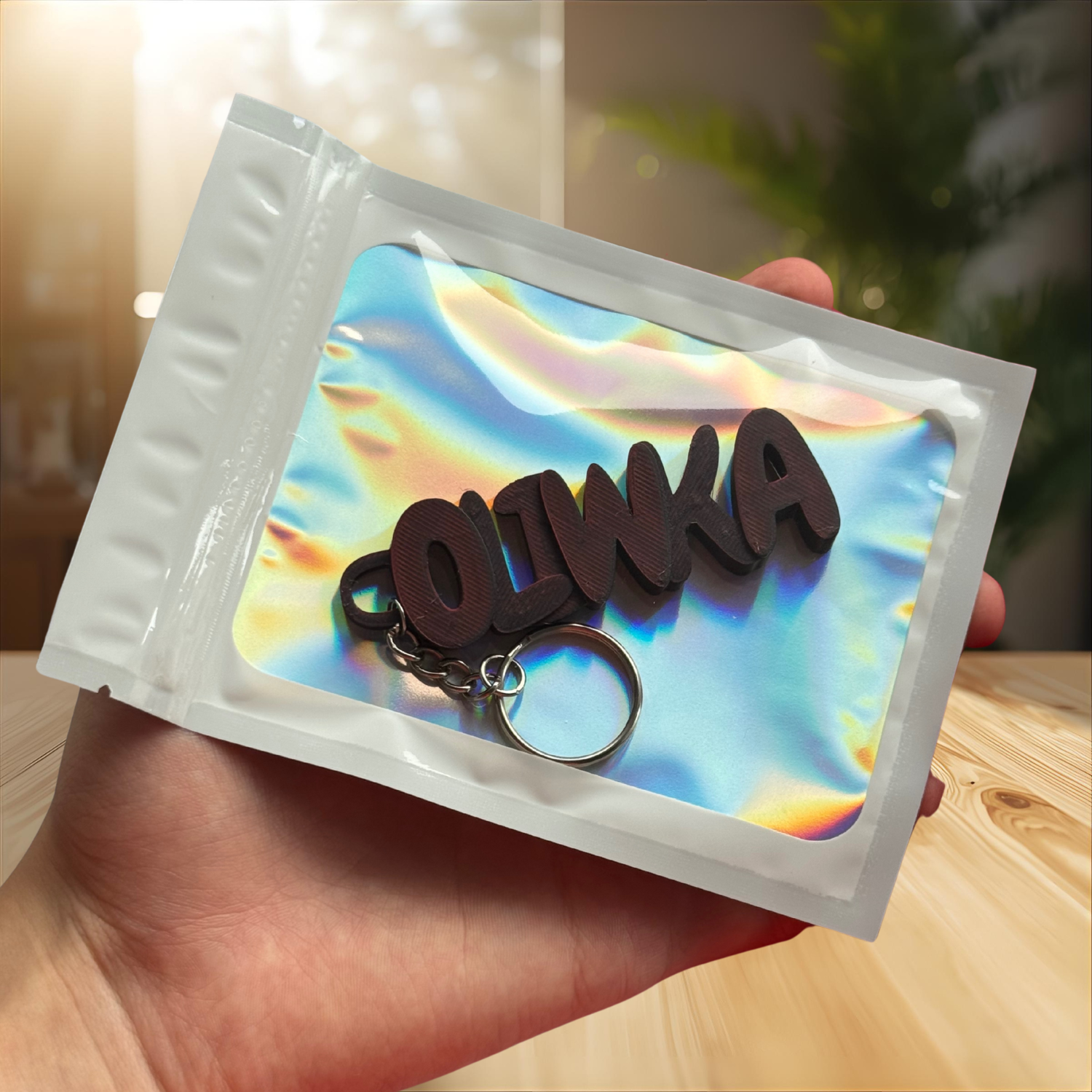 Brelok 3d z imieniem